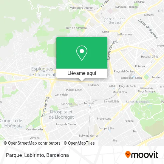 Mapa Parque_Labirinto