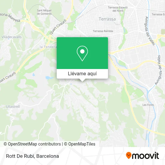 Mapa Rott De Rubi
