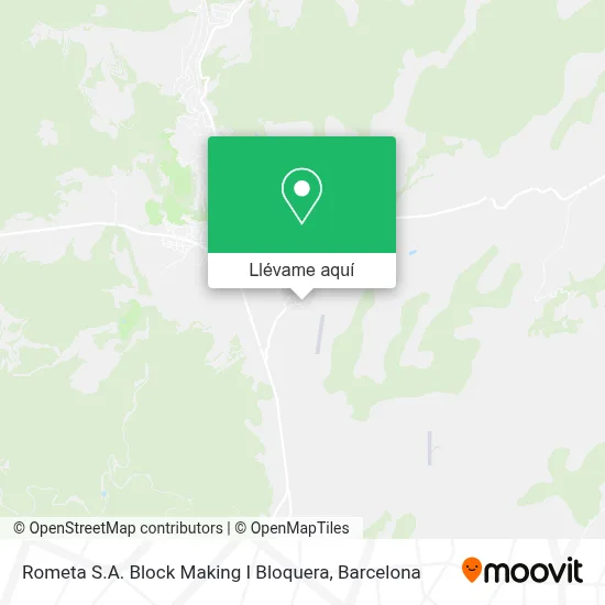 Mapa Rometa S.A. Block Making I Bloquera