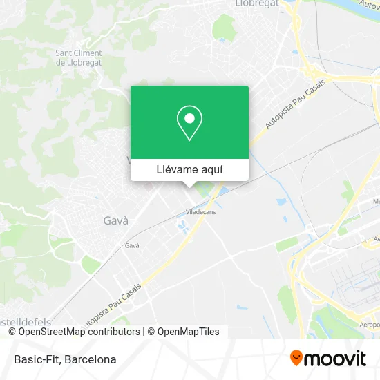 Mapa Basic-Fit