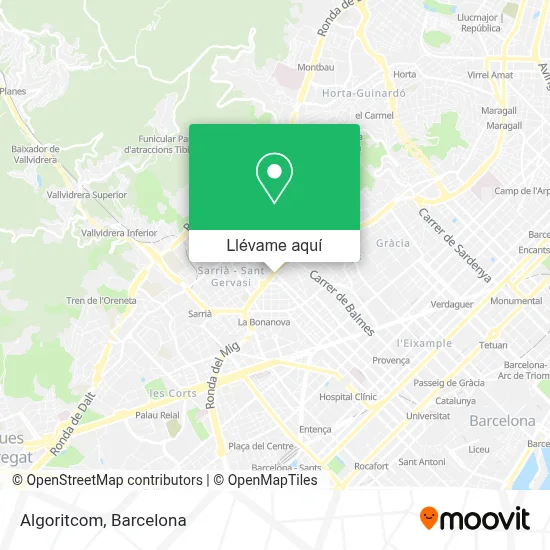 Mapa Algoritcom