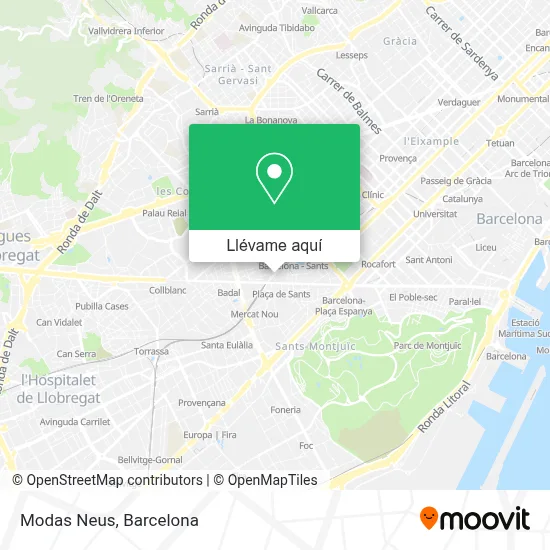 Mapa Modas Neus