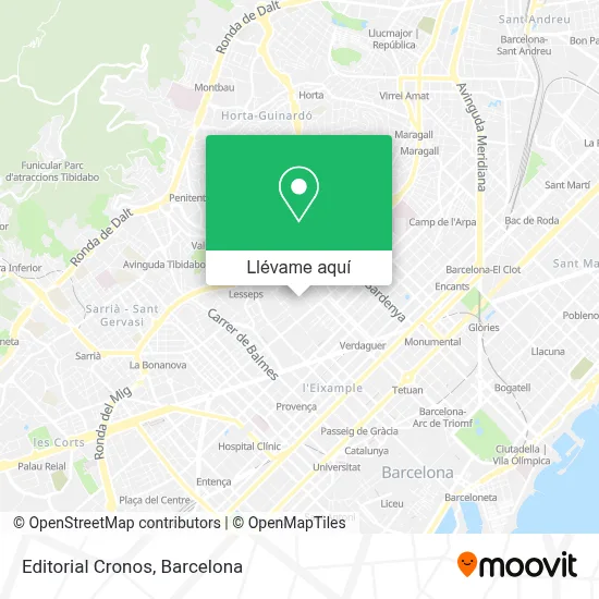 Mapa Editorial Cronos