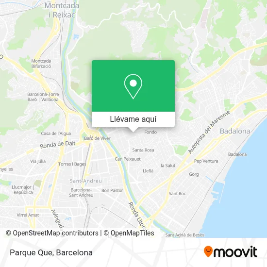 Mapa Parque Que