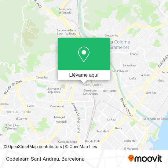 Mapa Codelearn Sant Andreu