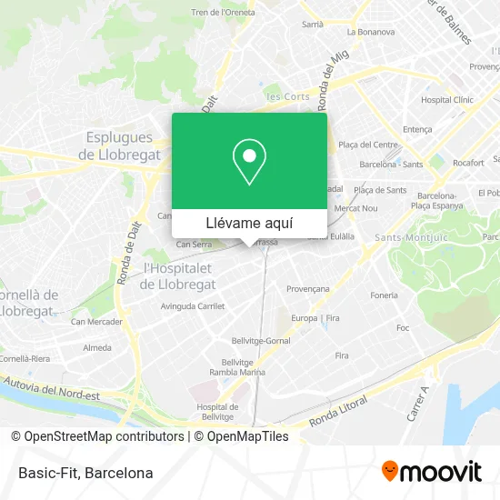 Mapa Basic-Fit