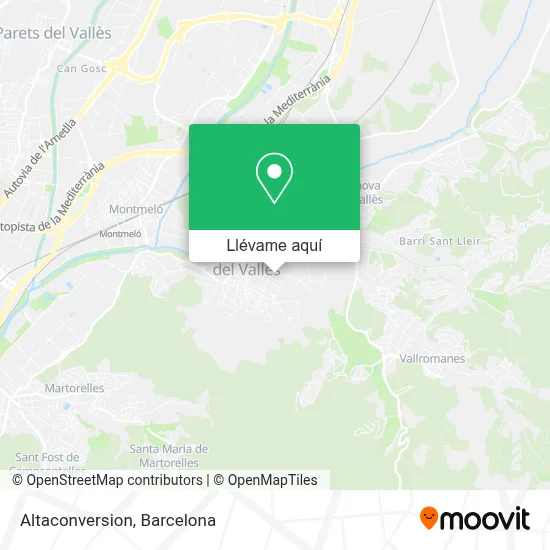 Mapa Altaconversion