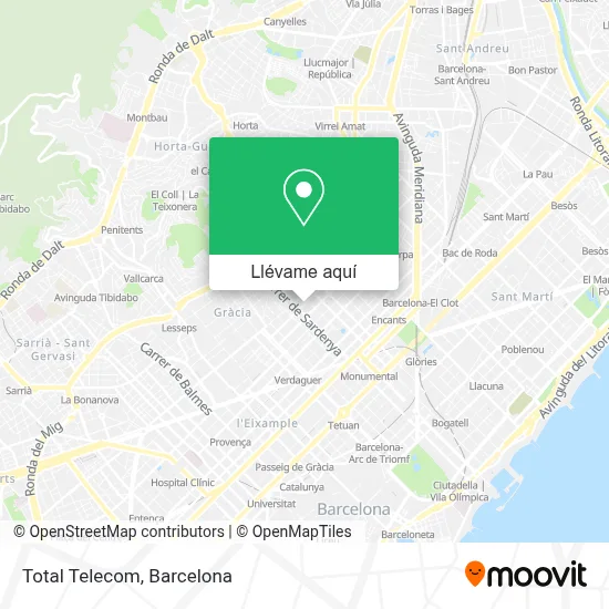 Mapa Total Telecom