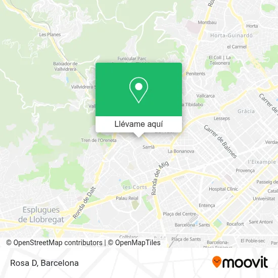 Mapa Rosa D