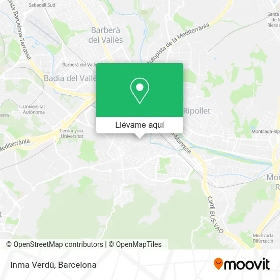 Mapa Inma Verdú