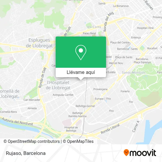 Mapa Rujaso