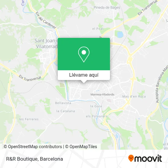 Mapa R&R Boutique
