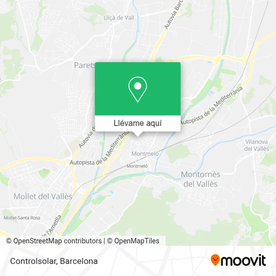 Mapa Controlsolar