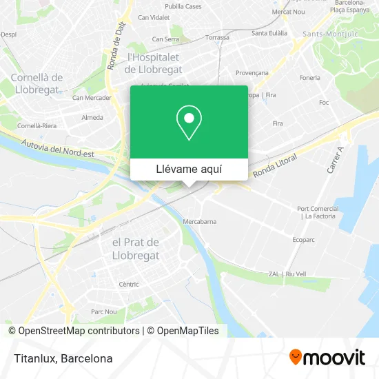 Mapa Titanlux