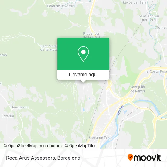 Mapa Roca Arus Assessors