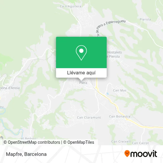 Mapa Mapfre