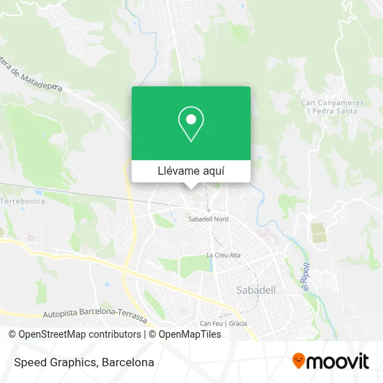 Mapa Speed Graphics