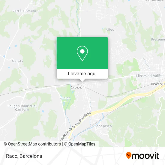 Mapa Racc