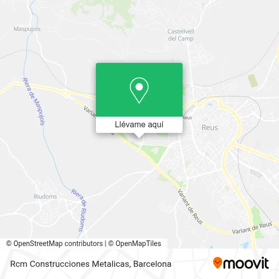 Mapa Rcm Construcciones Metalicas