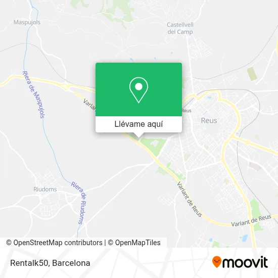 Mapa Rentalk50