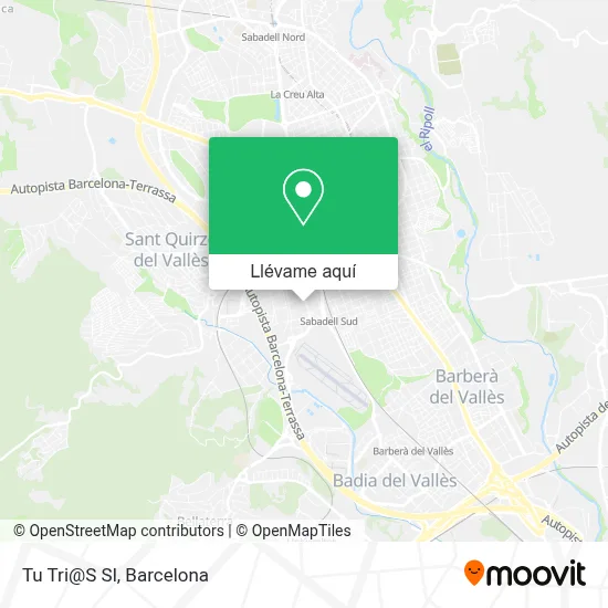 Mapa Tu Tri@S Sl