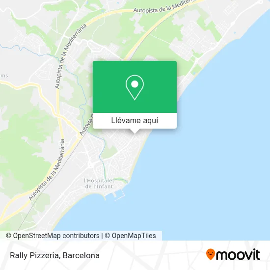 Mapa Rally Pizzeria