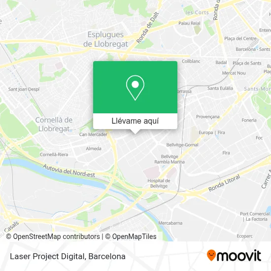 Mapa Laser Project Digital