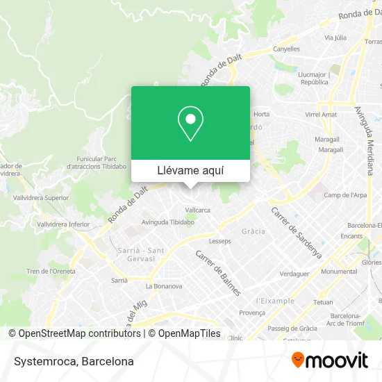 Mapa Systemroca