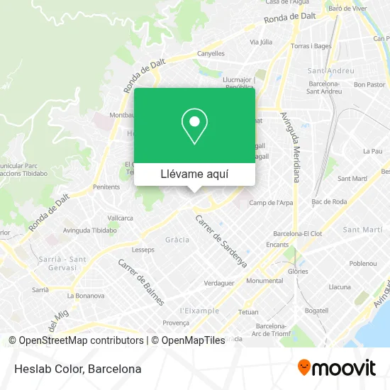 Mapa Heslab Color