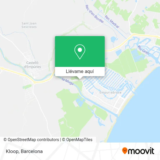 Mapa Kloop