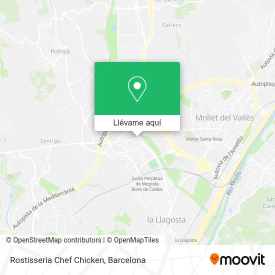 Mapa Rostisseria Chef Chicken