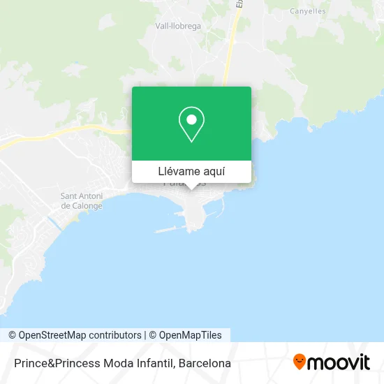Mapa Prince&Princess Moda Infantil