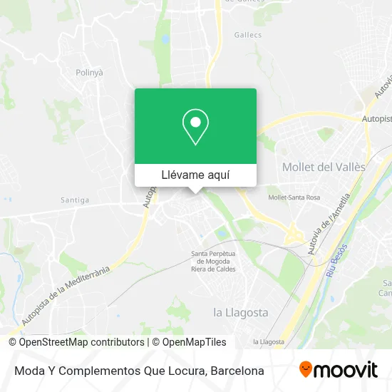 Mapa Moda Y Complementos Que Locura
