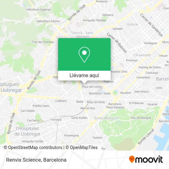 Mapa Renvix Science
