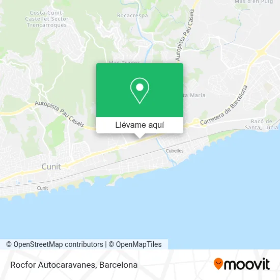 Mapa Rocfor Autocaravanes