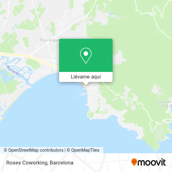 Mapa Roses Coworking