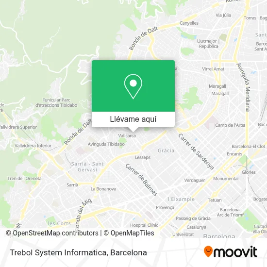 Mapa Trebol System Informatica