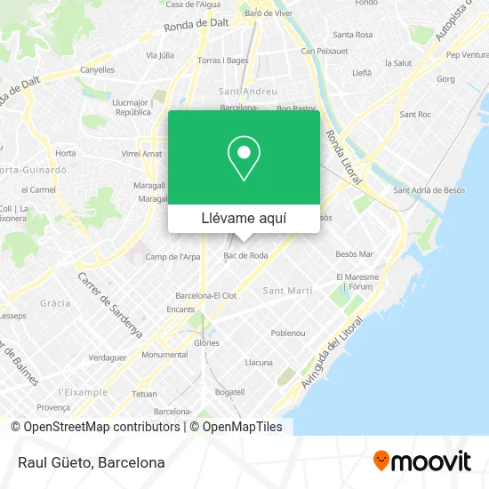 Mapa Raul Güeto