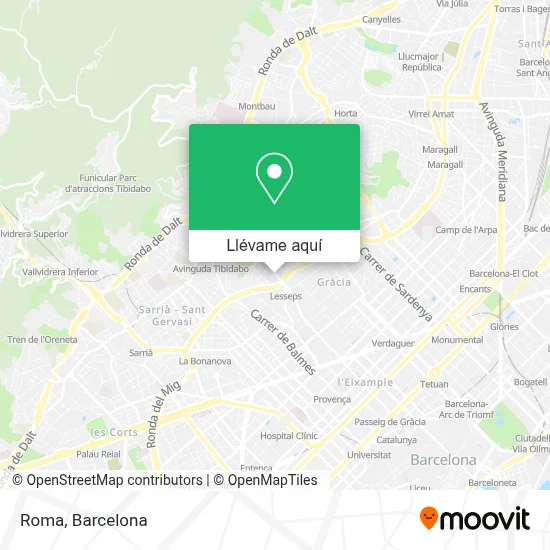 Mapa Roma