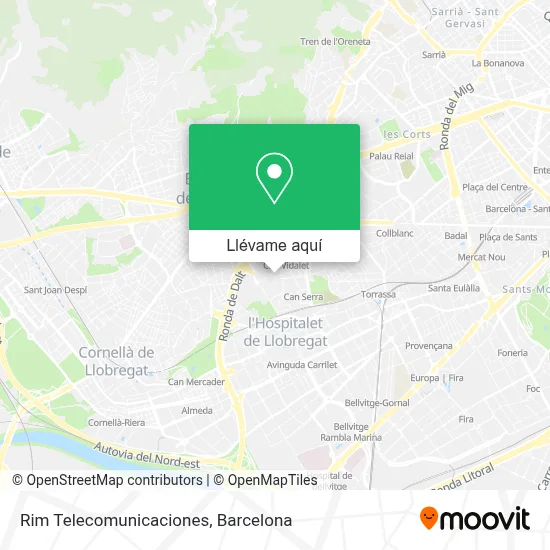 Mapa Rim Telecomunicaciones