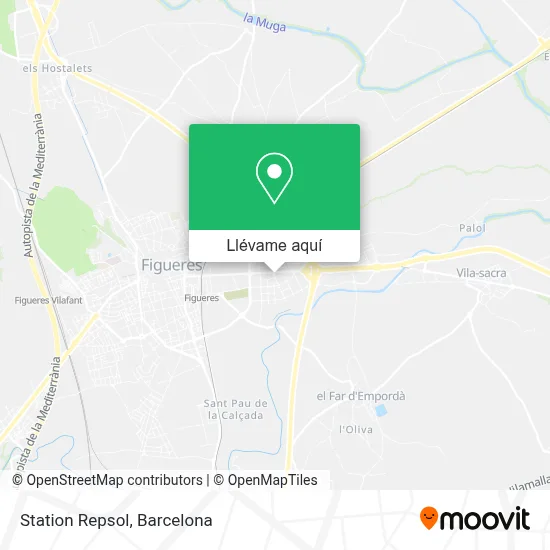 Mapa Station Repsol