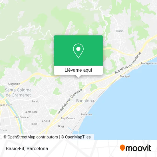 Mapa Basic-Fit