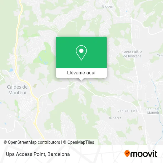 Mapa Ups Access Point