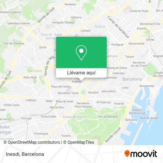 Mapa Inesdi