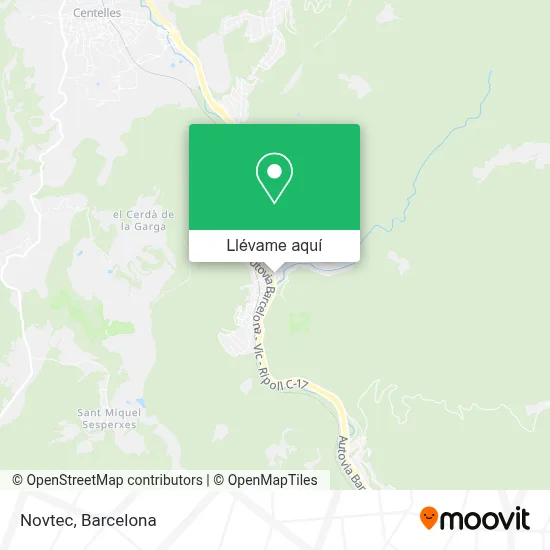 Mapa Novtec