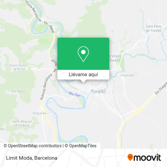 Mapa Limit Moda