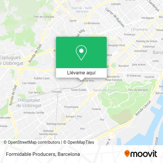 Mapa Formidable Producers