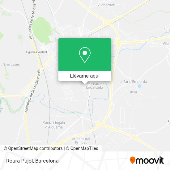 Mapa Roura Pujol
