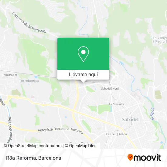 Mapa R8a Reforma