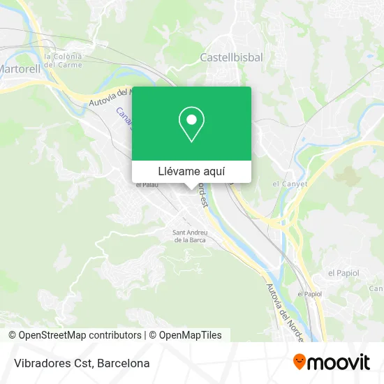 Mapa Vibradores Cst